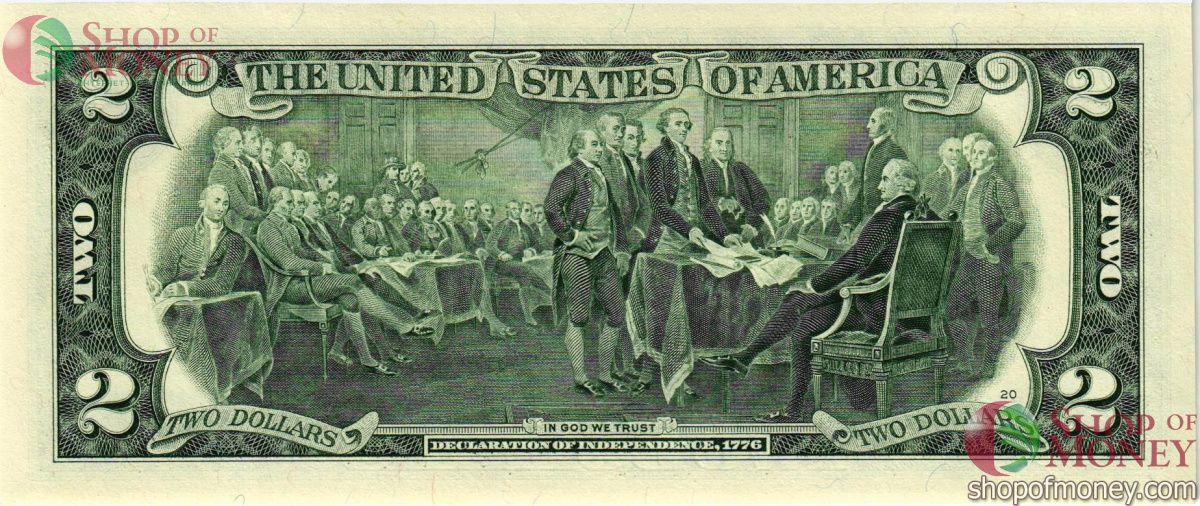 США 2 ДОЛЛАРА (A-Бостон) 2