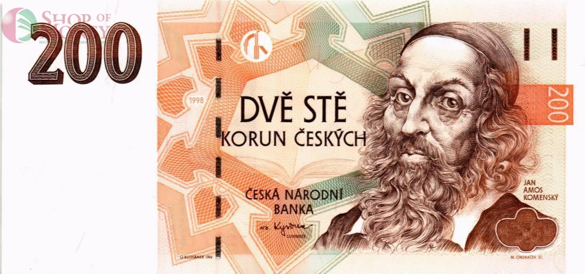 ЧЕХИЯ 200 КРОН (D) 1