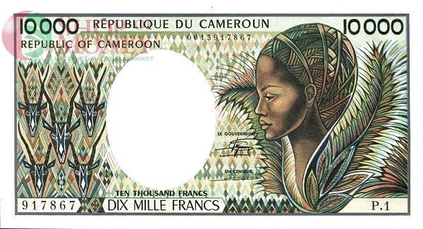 КАМЕРУН 10000 ФРАНКОВ 1