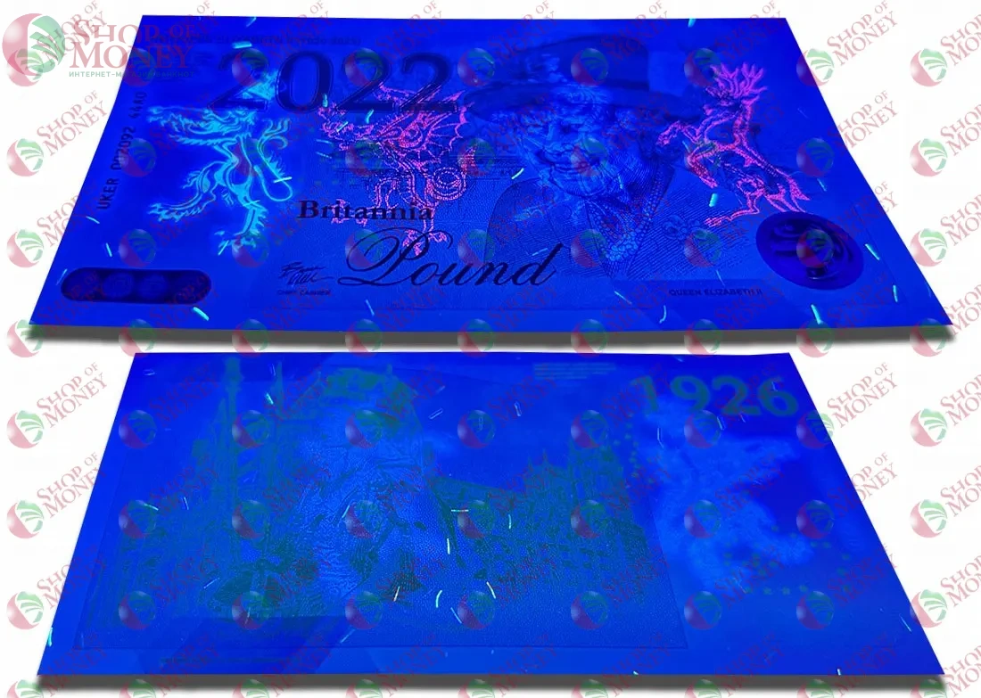 ВЕЛИКОБРИТАНИЯ/АНГЛИЯ 1 ФУНТ (СУВЕНИРНАЯ) 3