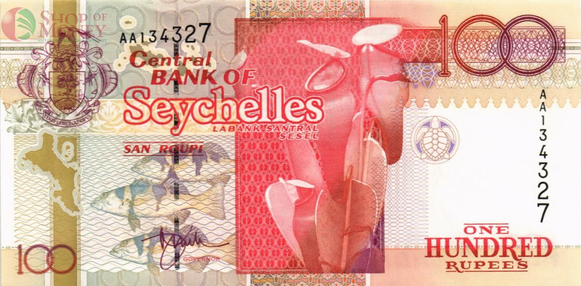 СЕЙШЕЛЬСКИЕ ОСТРОВА 100 РУПИЙ (-AA-) 1