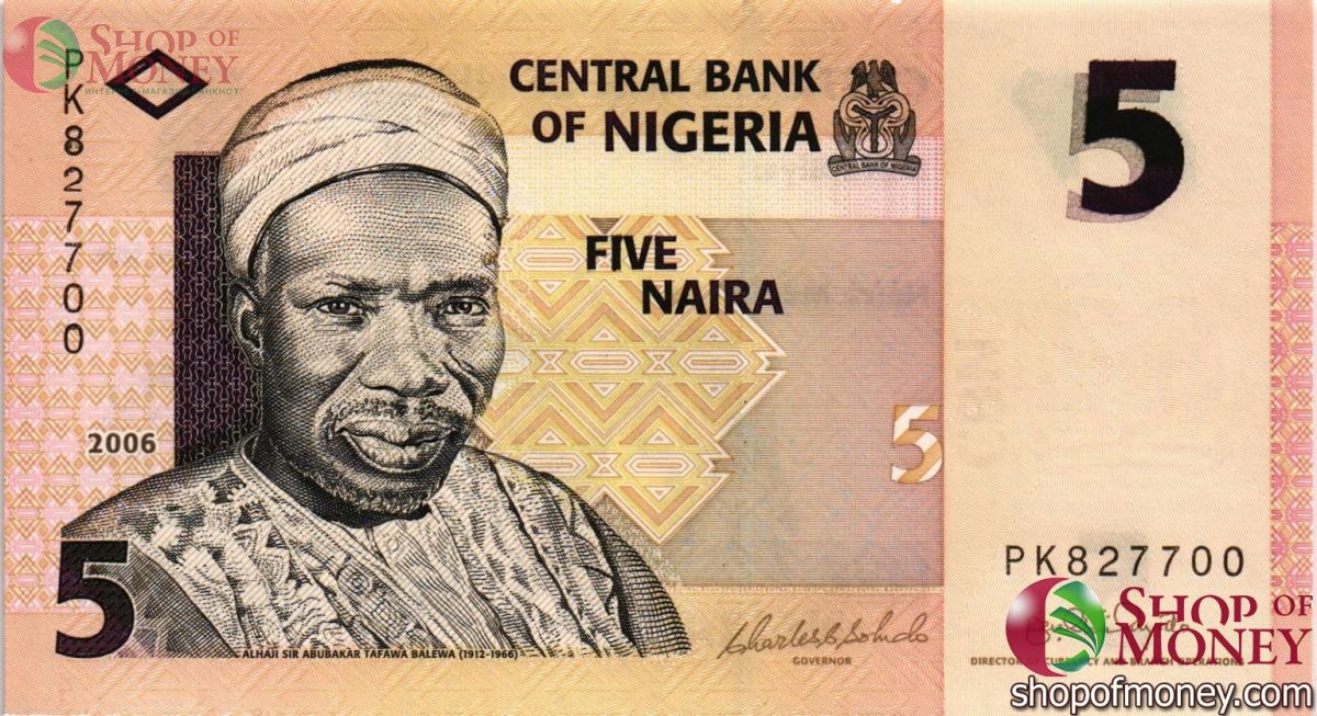 НИГЕРИЯ 5 НАЙРА 1