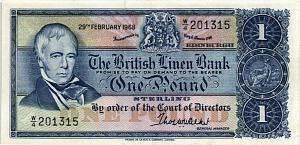 ШОТЛАНДИЯ 1 ФУНТ 1