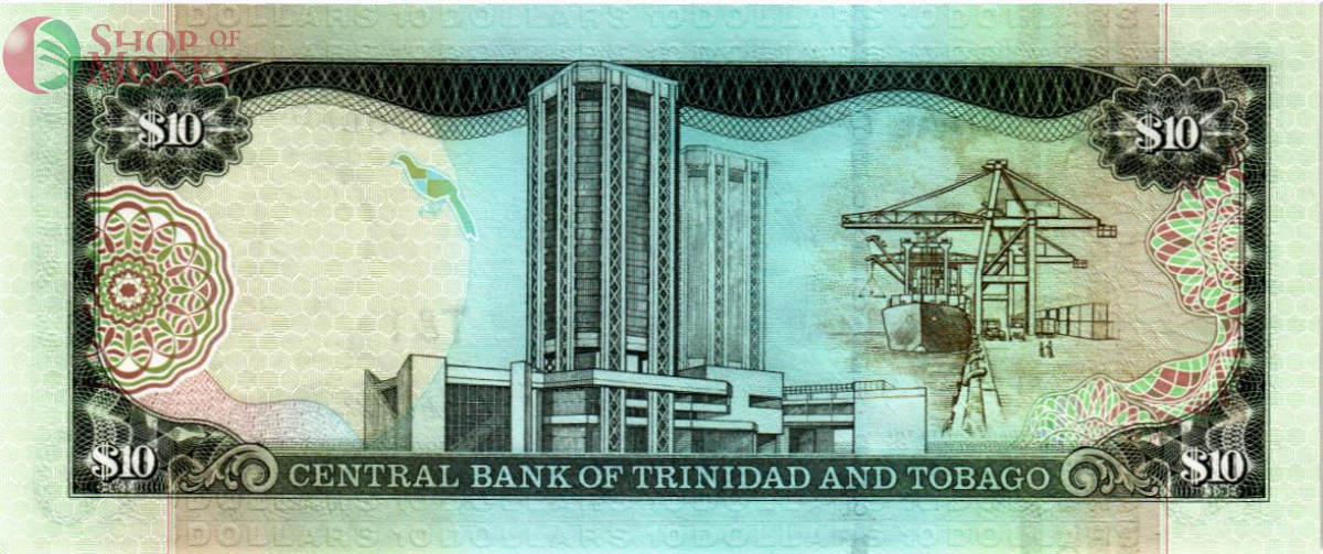 ТРИНИДАД И ТОБАГО 10 ДОЛЛАРОВ 2