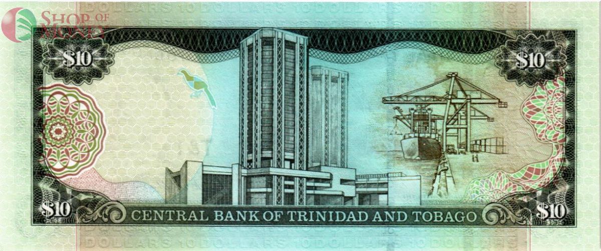 ТРИНИДАД И ТОБАГО 10 ДОЛЛАРОВ 2