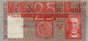 НИДЕРЛАНДЫ 25 ГУЛЬДЕНОВ (24.01.1941) 1