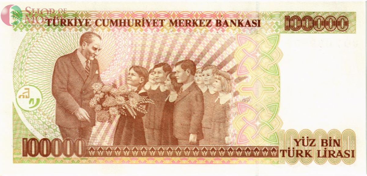 ТУРЦИЯ 100000 ЛИР 2