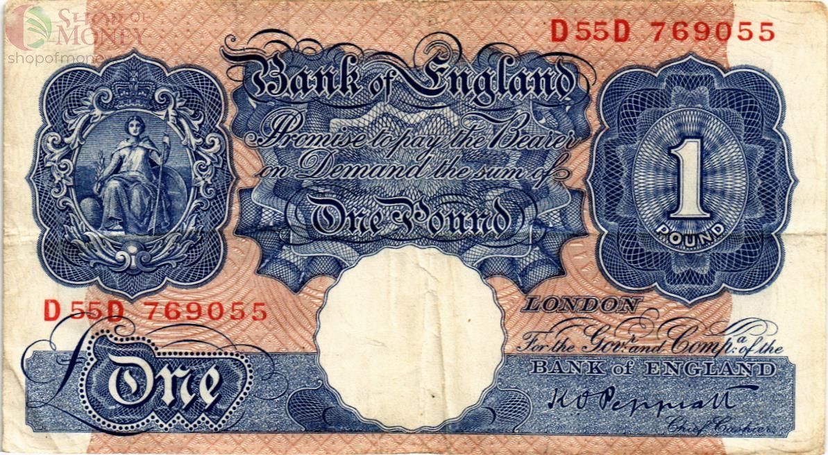 ВЕЛИКОБРИТАНИЯ/АНГЛИЯ 1 ФУНТ 1