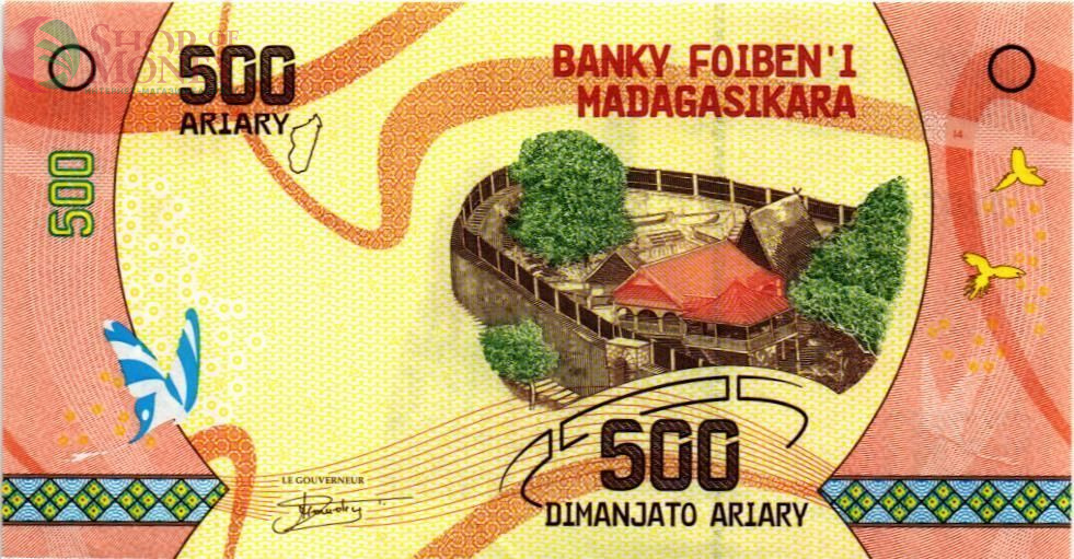 МАДАГАСКАР 500 АРИАРИ 1