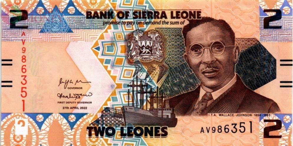 СЬЕРРА ЛЕОНЕ 2 ЛЕОНЕ 1