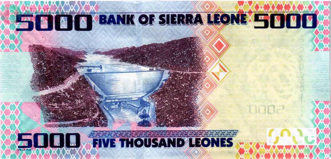 СЬЕРРА-ЛЕОНЕ 5000 ЛЕОНЕ 2