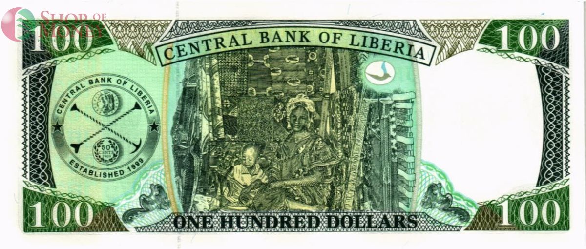 ЛИБЕРИЯ 100 ДОЛЛАРОВ 2