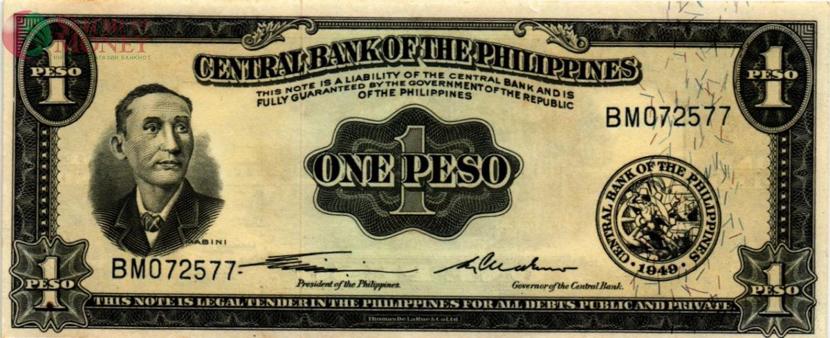 ФИЛИППИНЫ 1 ПЕСО 1