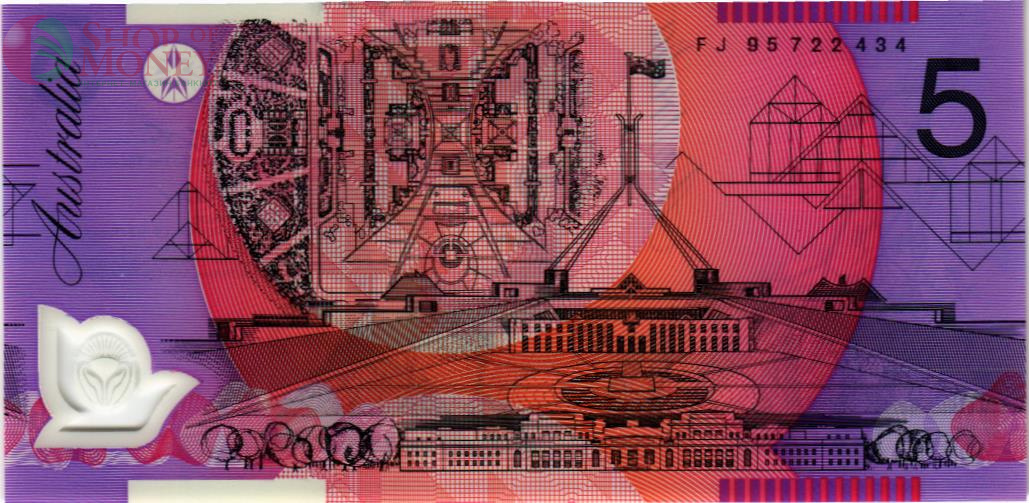 АВСТРАЛИЯ 5 ДОЛЛАРОВ 2
