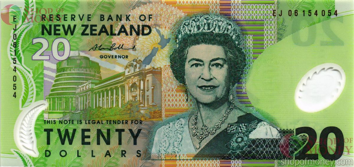 НОВАЯ ЗЕЛАНДИЯ 20 ДОЛЛАРОВ 1