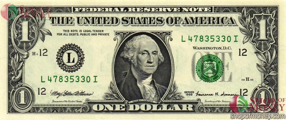 США 1 ДОЛЛАР (L-Сан-Франциско) 1