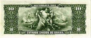 БРАЗИЛИЯ 1 СЕНТАВО (НАДПЕЧАТКА) 2