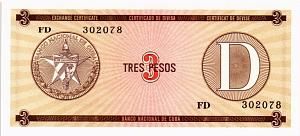 КУБА 3 ПЕСО 1