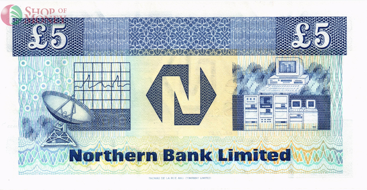 СЕВЕРНАЯ ИРЛАНДИЯ 5 ФУНТОВ 2