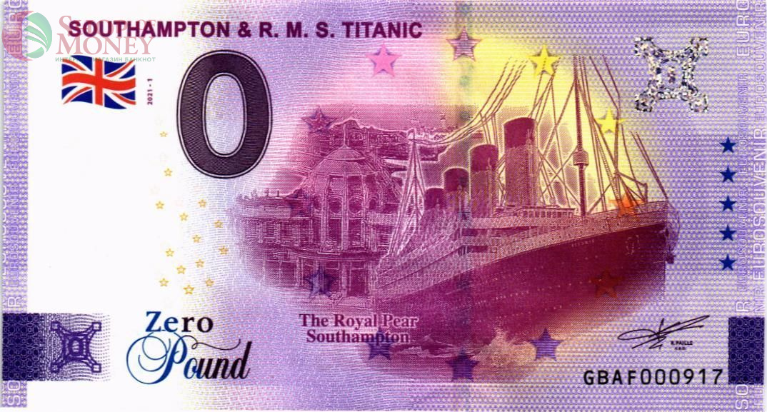 SOUTHAMPTON & R.M.S TITANIC 0 ЕВРО 1