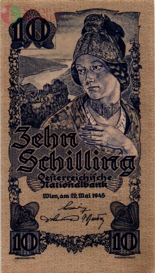 АВСТРИЯ 10 ШИЛЛИНГОВ 1