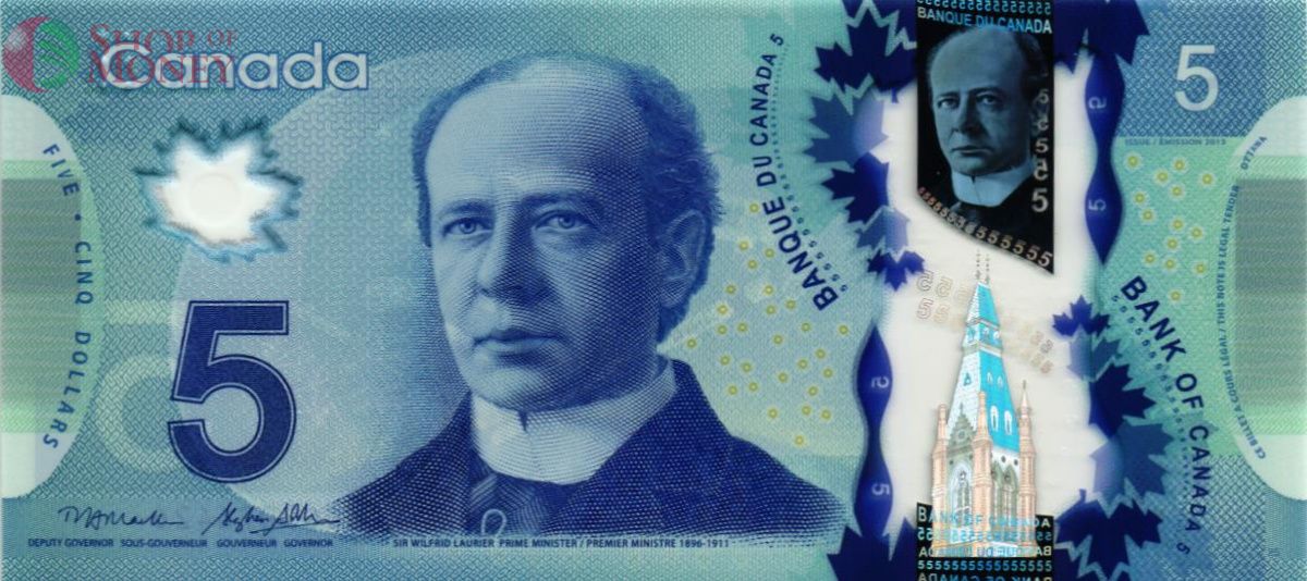 КАНАДА 5 ДОЛЛАРОВ 1