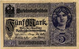 ГЕРМАНИЯ 5 МАРОК 1