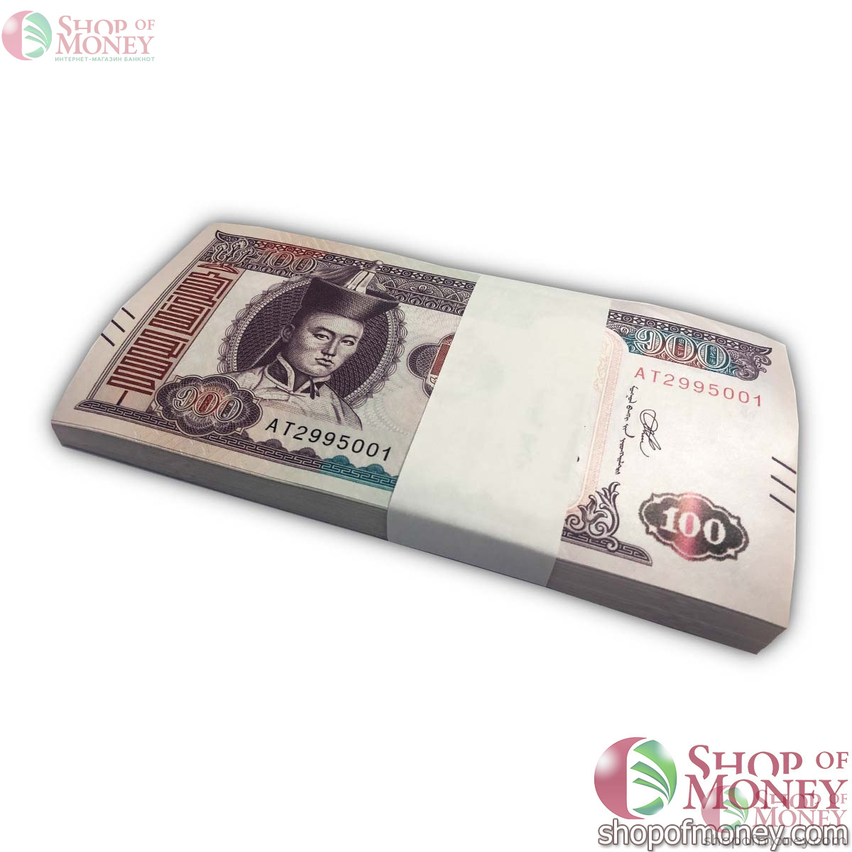 МОНГОЛИЯ 100 ТУГРИКОВ (100 БАНКНОТ) 1