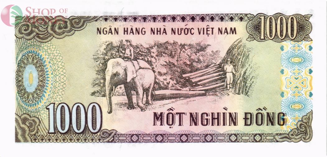 ВЬЕТНАМ 1000 ДОНГ 2