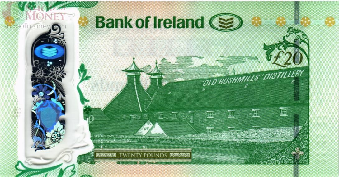 СЕВЕРНАЯ ИРЛАНДИЯ 20 ФУНТОВ (BANK OF IRELAND) 2