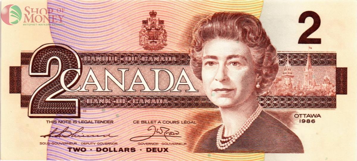 КАНАДА 2 ДОЛЛАРА 1