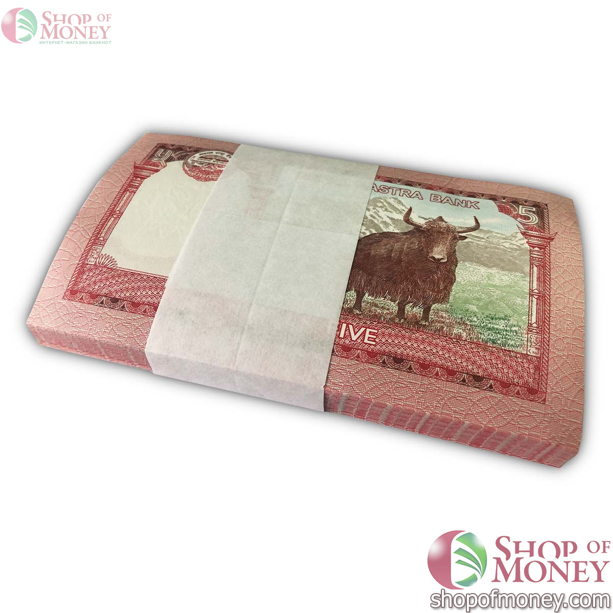 НЕПАЛ 5 РУПИЙ (100 БАНКНОТ) 2