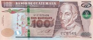 ГВАТЕМАЛА 100 КЕЦАЛЕЙ 1