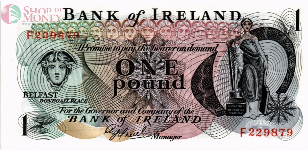ИРЛАНДИЯ 1 ФУНТ (BANK OF IRELAND) 1