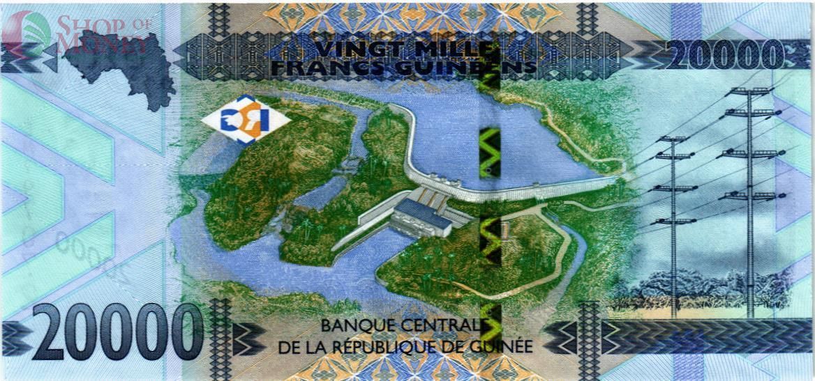 ГВИНЕЯ 20000 ФРАНКОВ 2