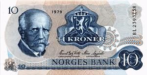 НОРВЕГИЯ 10 КРОН 1