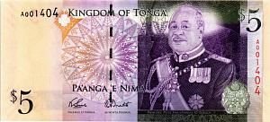 ТОНГА 5 ПААНГА 1