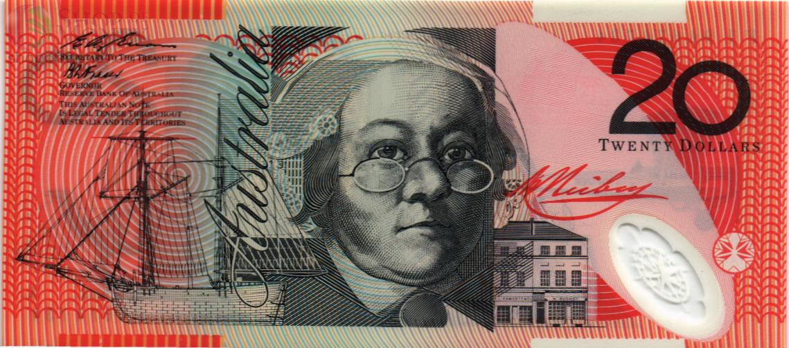 АВСТРАЛИЯ 20 ДОЛЛАРОВ 1