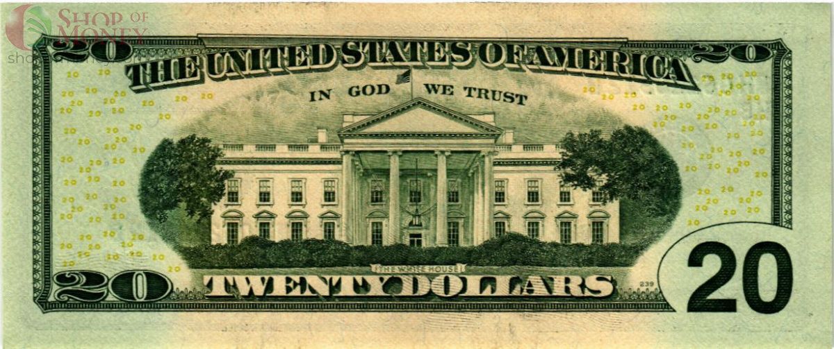 США 20 ДОЛЛАРОВ (H - СЕНТ-ЛУИС) 2