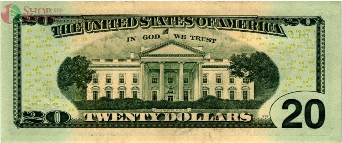 США 20 ДОЛЛАРОВ (H - СЕНТ-ЛУИС) 2