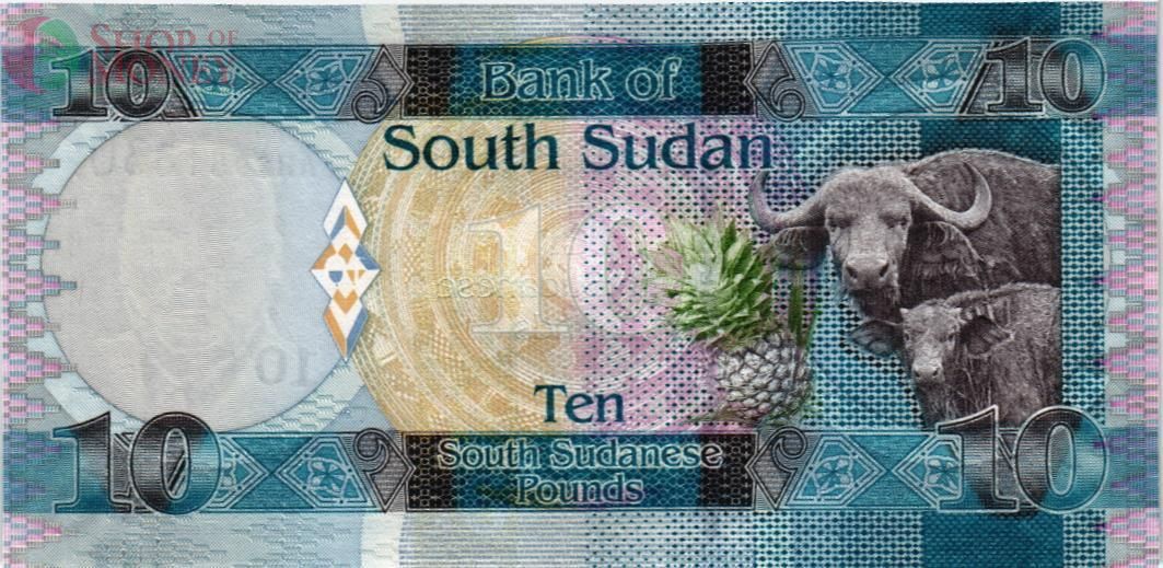 ЮЖНЫЙ СУДАН 10 ФУНТОВ 2