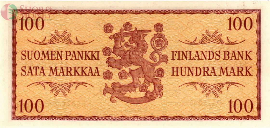 ФИНЛЯНДИЯ 100 МАРОК 2