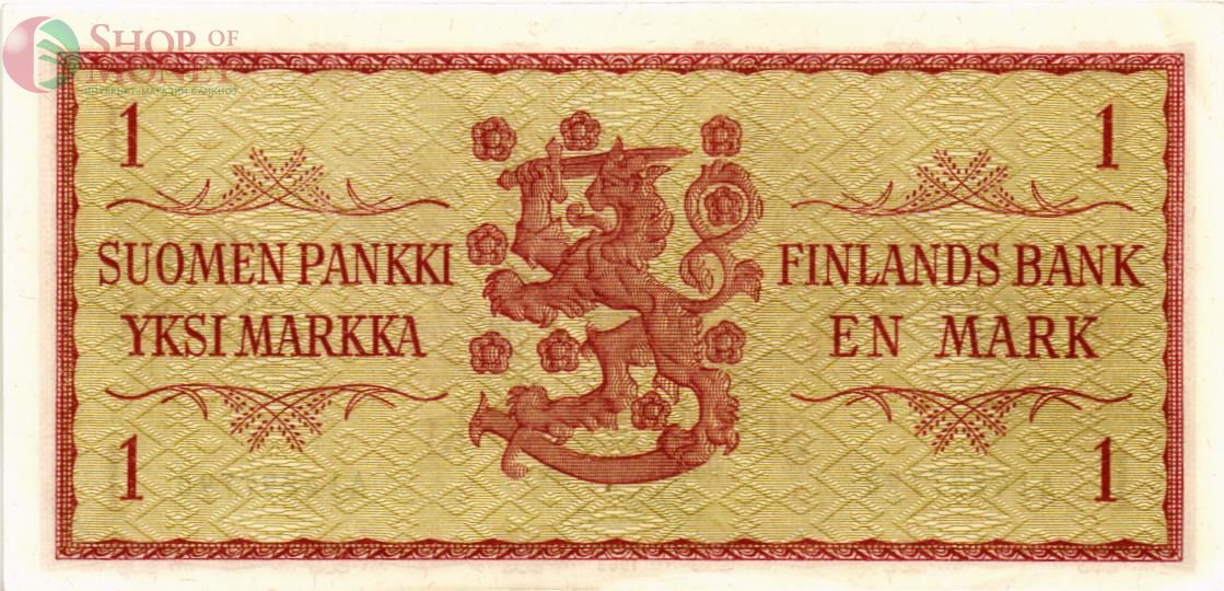 ФИНЛЯНДИЯ 1 МАРКА 2