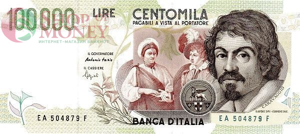 ИТАЛИЯ 100000 ЛИР 1
