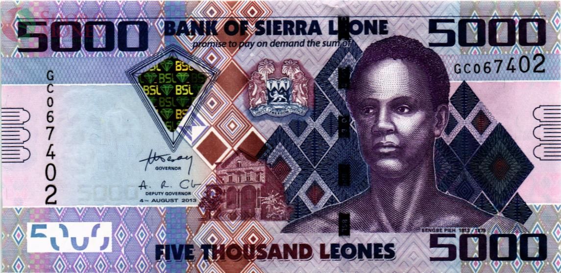 СЬЕРРА-ЛЕОНЕ 5000 ЛЕОНЕ 1