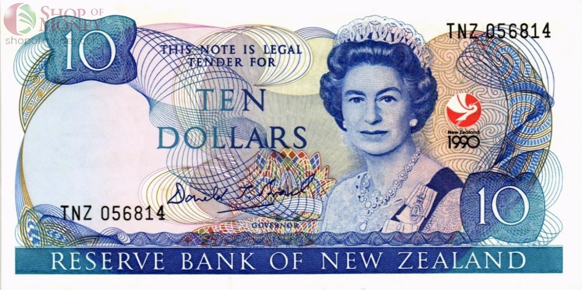НОВАЯ ЗЕЛАНДИЯ 10 ДОЛЛАРОВ 1