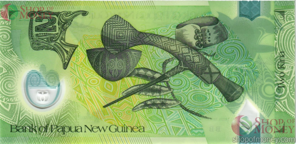 ПАПУА-НОВАЯ ГВИНЕЯ 2 КИНА 2