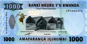 РУАНДА 1000 ФРАНКОВ 1