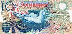 СЕЙШЕЛЬСКИЕ ОСТРОВА 10 РУПИЙ 2