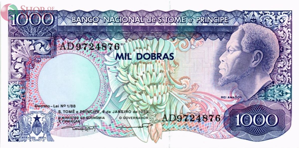 САН-ТОМЕ И ПРИНСИПИ 1000 ДОБР 1